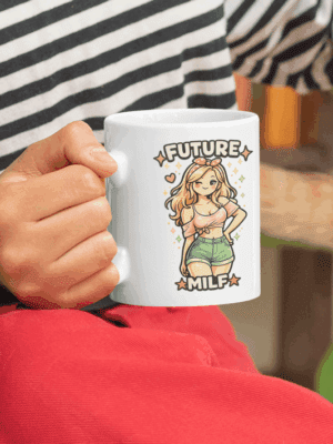 Future MILF Bold Retro Graphic Mug