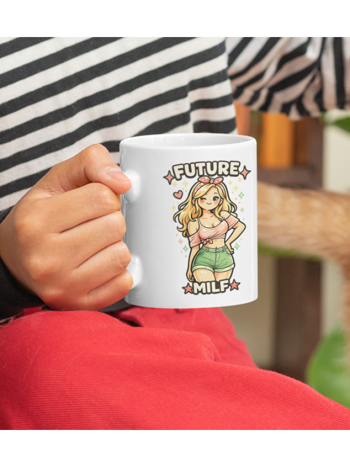 Future MILF Bold Retro Graphic Mug