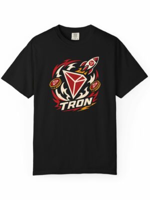 Crypto Power Surge Trader Geek Graphic Tee