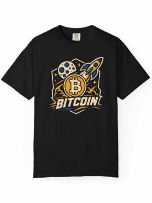 Crypto To The Moon Trader Geek Graphic Tee