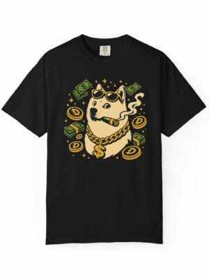 Meme Coin Crypto Trader Geek Graphic Tee