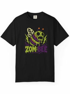 Zombie Bee Horror Funny Graphic Tee
