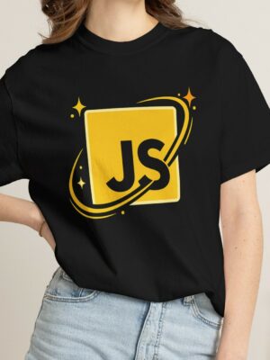 JavaScript Developer – Code in JS Unisex T-Shirt (100% Cotton)