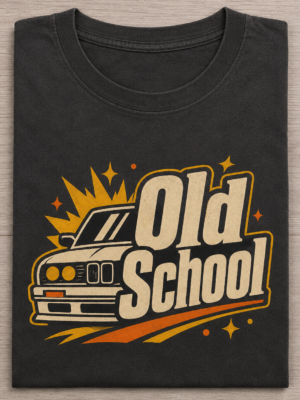 Old School Classic Car Retro Style Gift Unisex Graphic Tee