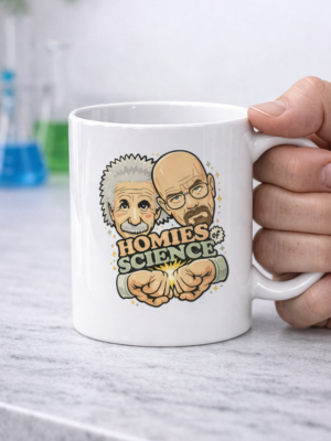 Homies of Science Funny Nerd Coffee Mug