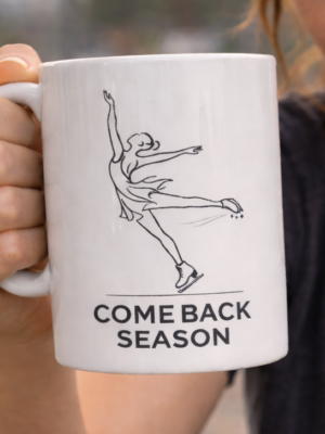 Comeback Season Alysa Liu Inspired Minimalist Skater Mug