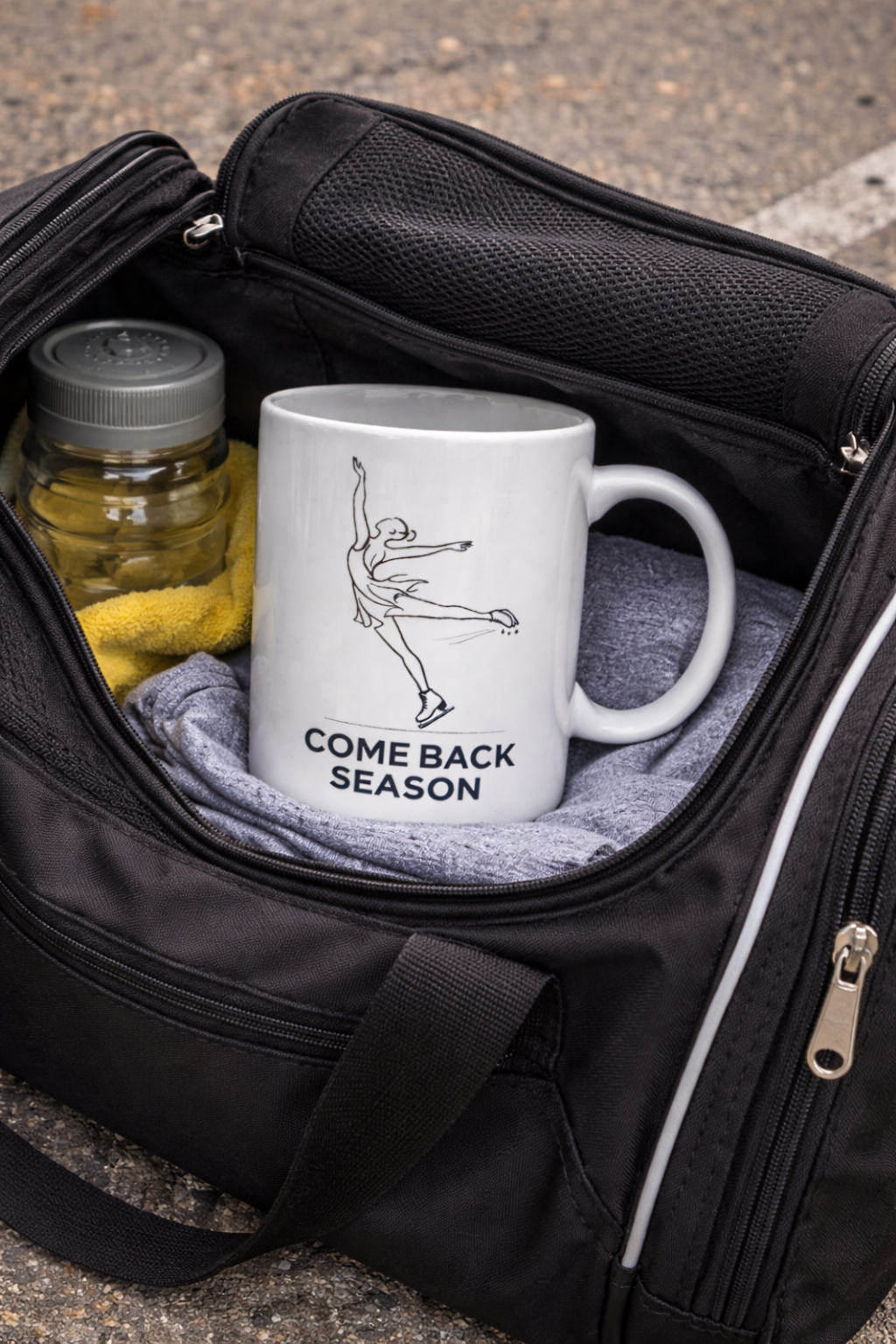 Comeback Season Alysa Liu Inspired Minimalist Skater Mug - Image 2