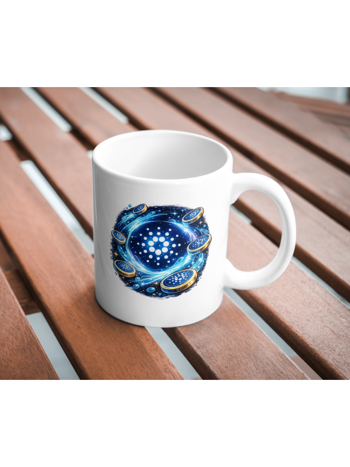Cardano ADA Mug – Premium Cardano Cryptocurrency Coffee Cup for Crypto Traders and Investors