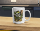 Anti Larry BlackRock Club Mug – Bold Finance Satire Coffee Cup, Green Explosive Statement Ceramic
