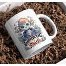 Synthetic Soul – Cute Cyberpunk Robot Mug