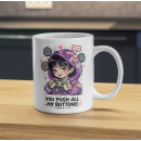 You Push All My Buttons Mug – Cute Gamer Girl Controller Design