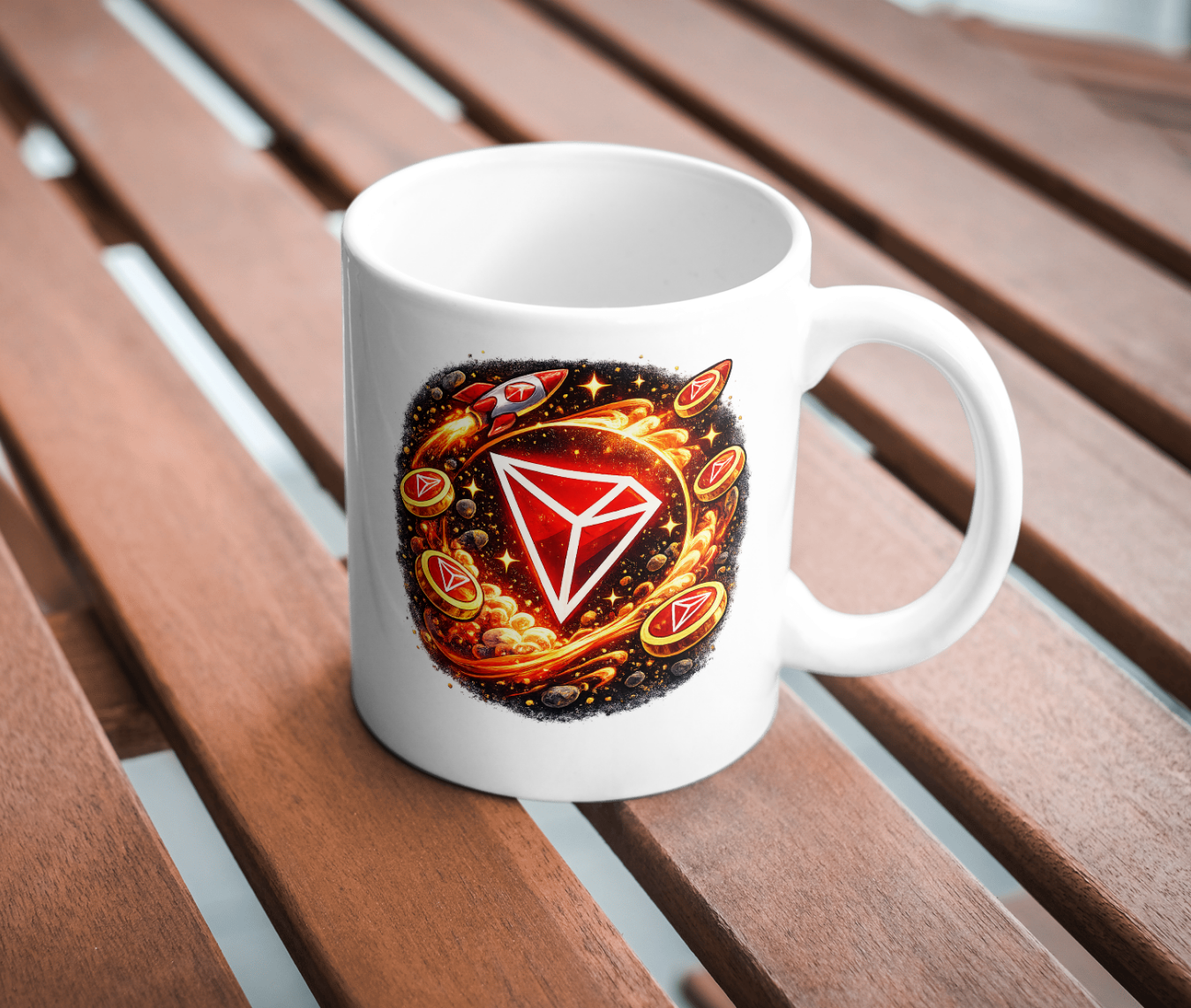 TRON Power Surge Crypto Mug