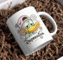 Depression Duck – Cute Dark Humor Coffee Mug