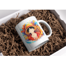 Minimalist Pirate Anime Ceramic Coffee Mug