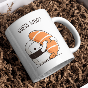 Guess Who – Cute Sushi Hug Mug