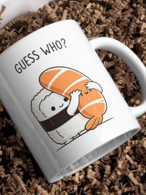 Guess Who – Cute Sushi Hug Mug