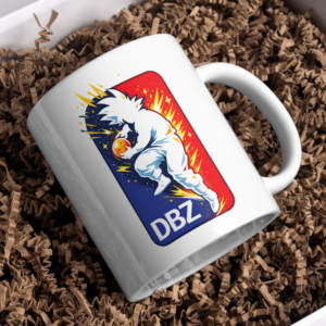 DBZ Inspired Energy Warrior Anime Style Mug