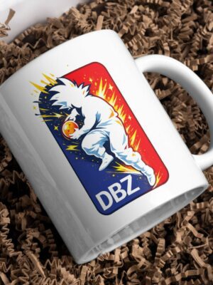 DBZ Inspired Energy Warrior Anime Style Mug