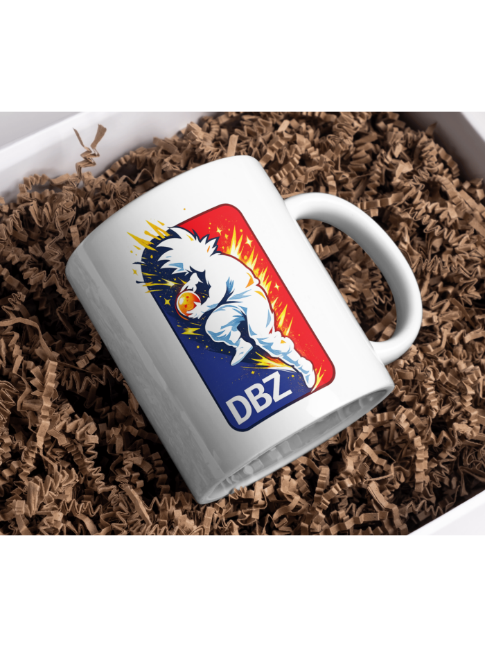 DBZ Inspired Energy Warrior Anime Style Mug