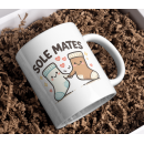 Sole Mates – Cute Socks Couple Mug