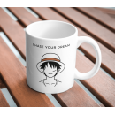 Chase Your Dream – Straw Hat Silhouette Mug