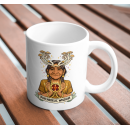 Psychedelic Wisdom Mug – Mystic Elder Mushroom Art