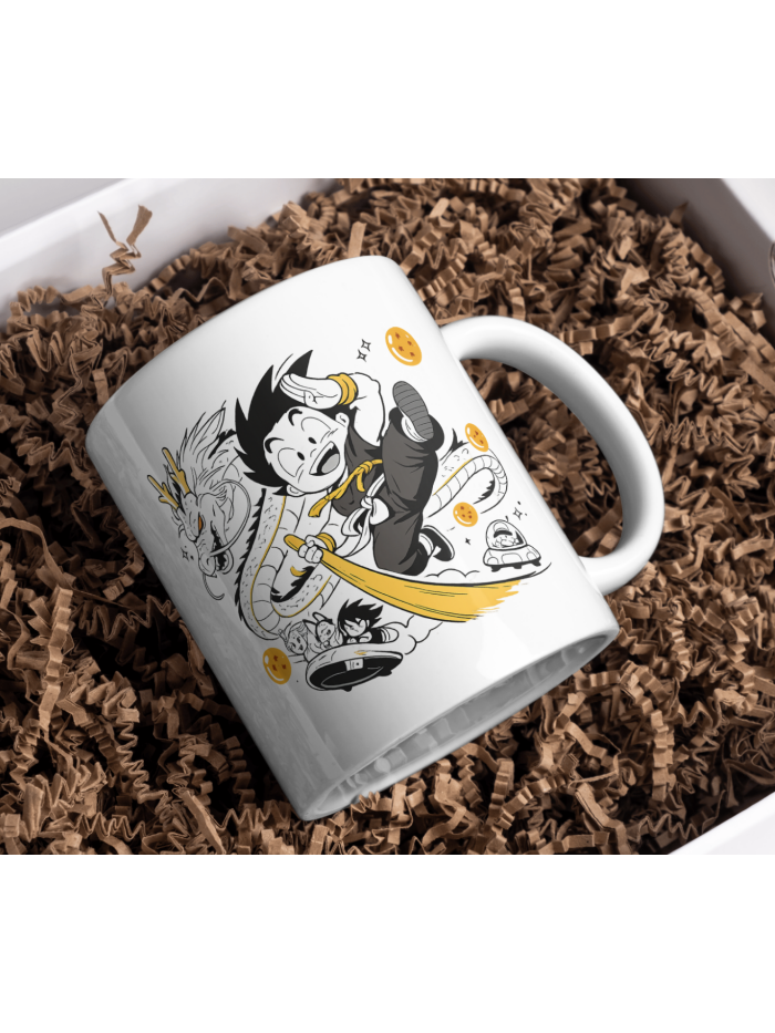 Adventure Dragon Hero Mug – Anime Inspired Design