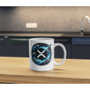 XRP Rocket Mug – Ripple Crypto Coffee Cup for Traders