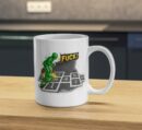 Green Toy Soldier Hopscotch Funny Mug