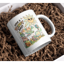 Have a Trippy Day Mug – Psychedelic Sun & Fantasy Mushroom Art