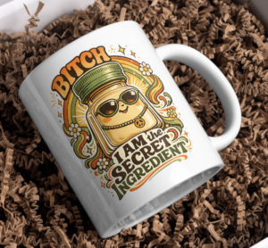 Secret Ingredient Jar Humor Mug