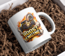 Boost Engine Turbo Mug – Car Enthusiast Power Cup