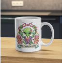 Tame Your Demons Mug – Motivational Alien Design