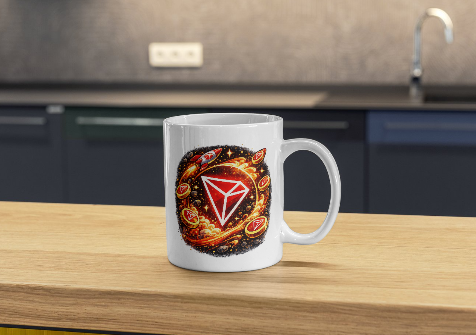 TRON Power Surge Crypto Mug - Image 2