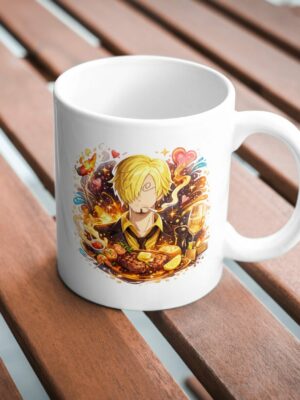 Romantic Anime Chef Gentleman Ceramic Coffee Mug