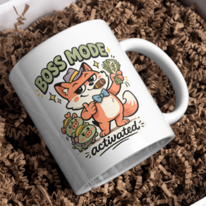 Boss Mode Activated – Money Fox Mug