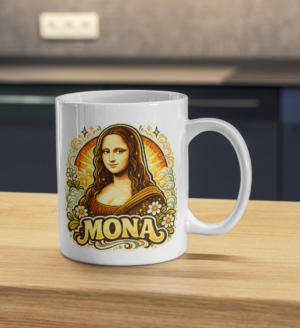 Mona Lisa Mug – Iconic Art Coffee Cup