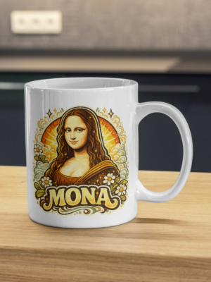 Mona Lisa Mug – Iconic Art Coffee Cup