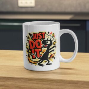 Just Do It Funny Devil Attitude Mug