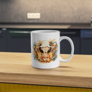 Creative Anime Engineer Ceramic Coffee Mug
