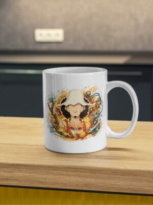 Creative Anime Engineer Ceramic Coffee Mug