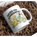 Weird and Wonderful Mug – Retro Pop Surreal Art