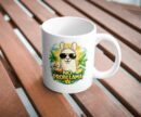 No Probllama Tropical Llama Mug – Summer Vibes & Chill Energy