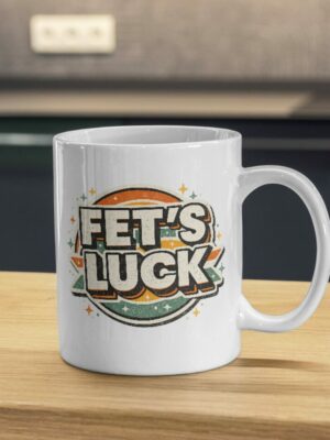 Fett’s Luck Retro Space Hunter Style Mug