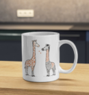 Giraffe & Zebra Duo – Safari Friends Mug
