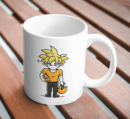 Super Saiyan Football Hero Mug – Anime Sports Warrior
