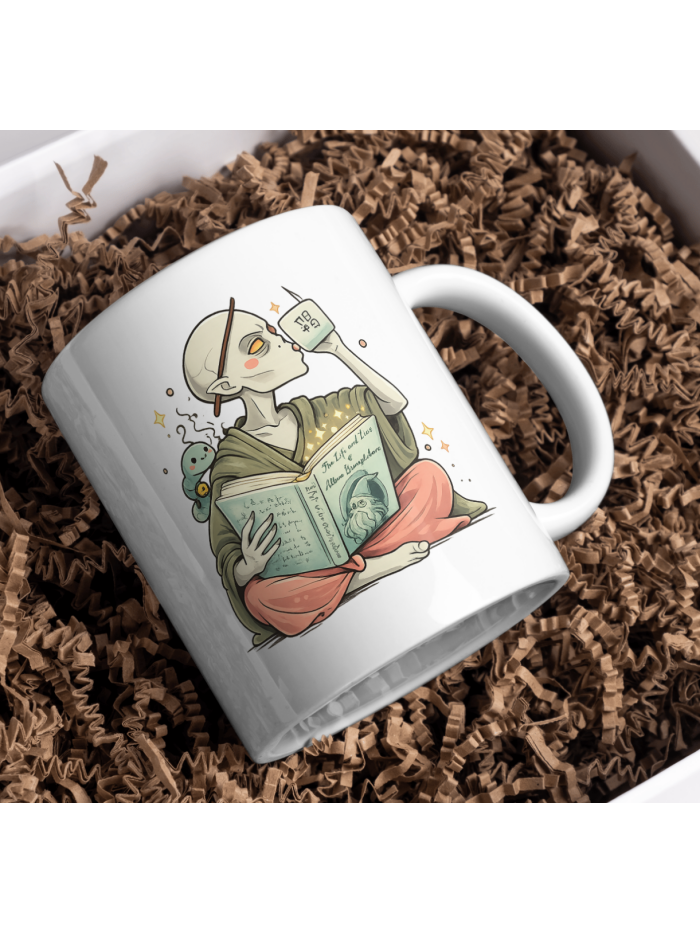 Mystic Reader – Fantasy Book & Tea Mug