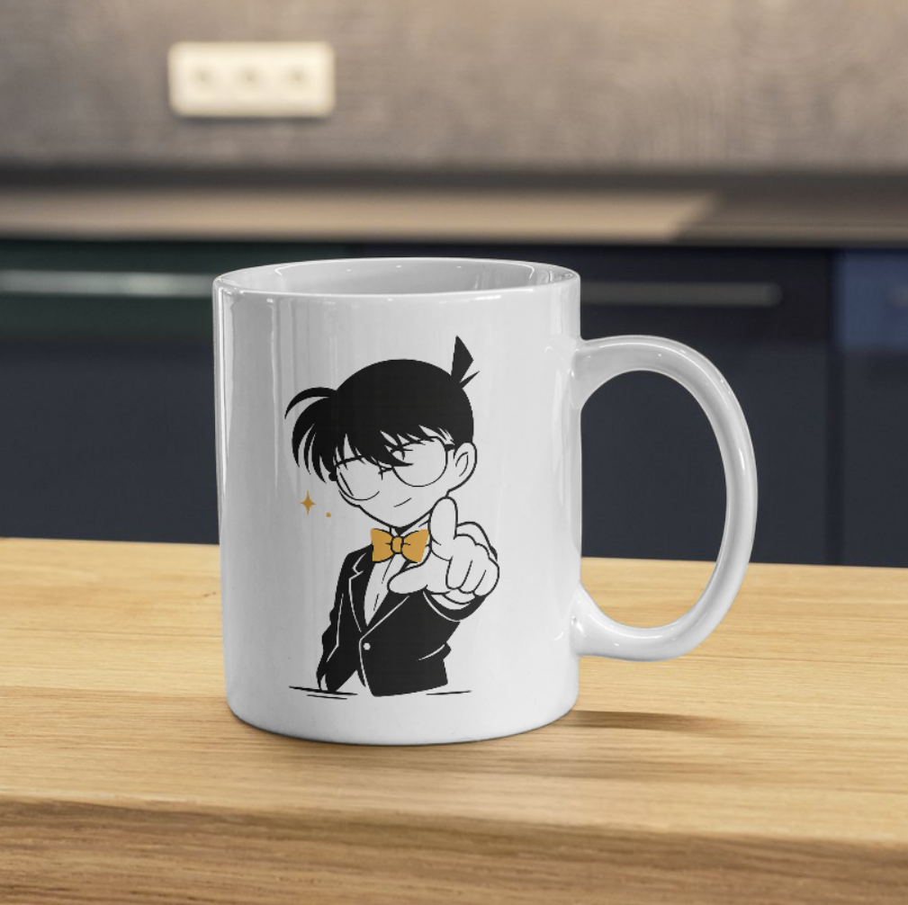 Sharp Detective – Classic Anime Style Mug