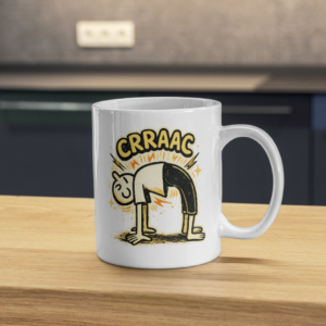 Crraag Spine Crack Cartoon Mug