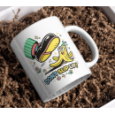 Don’t Slip Up Mug – Funny Banana Cartoon Design